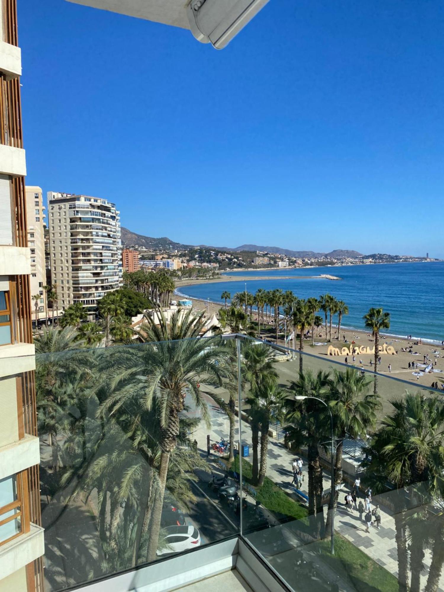 Apartamento Con Terraza Vista Al Mar Malagueta Málaga Esterno foto