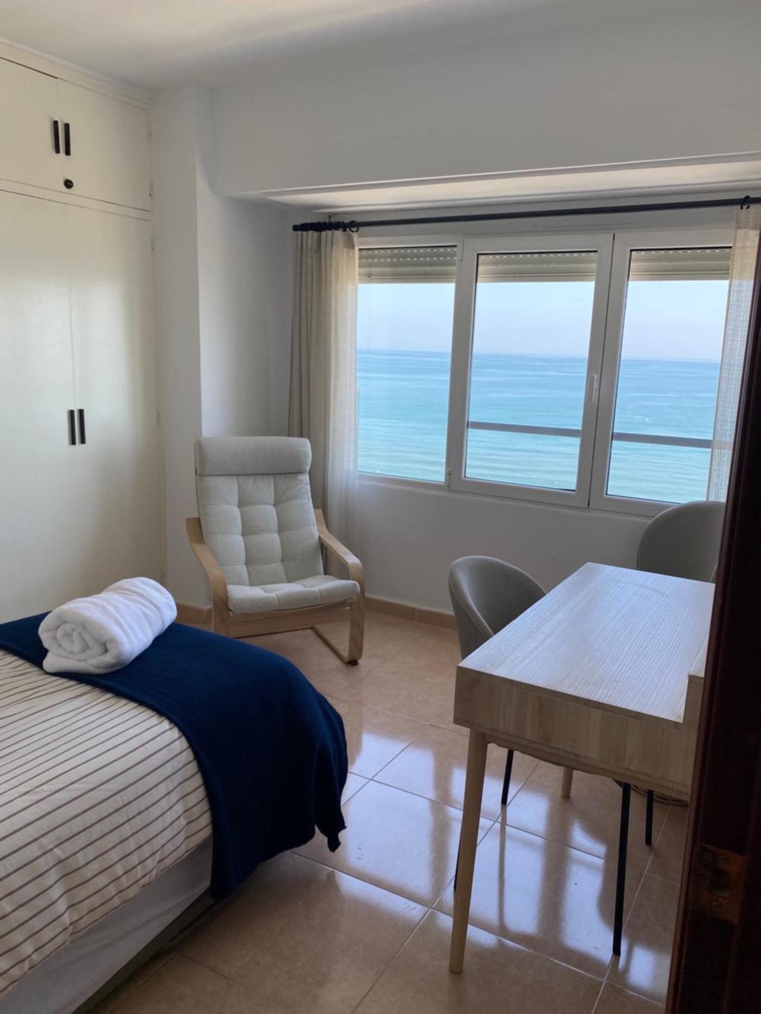 Apartamento Con Terraza Vista Al Mar Malagueta Málaga Esterno foto