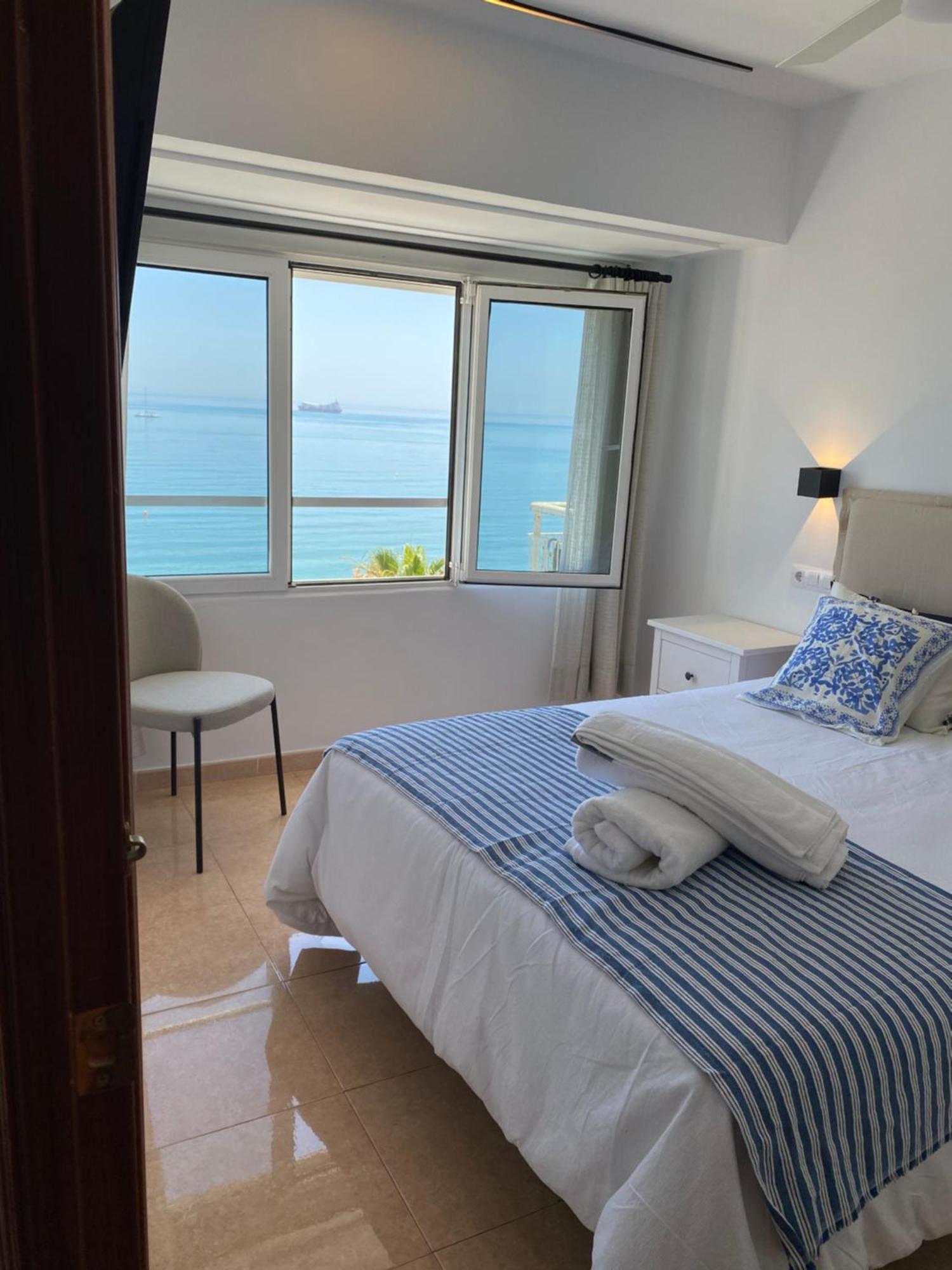 Apartamento Con Terraza Vista Al Mar Malagueta Málaga Esterno foto