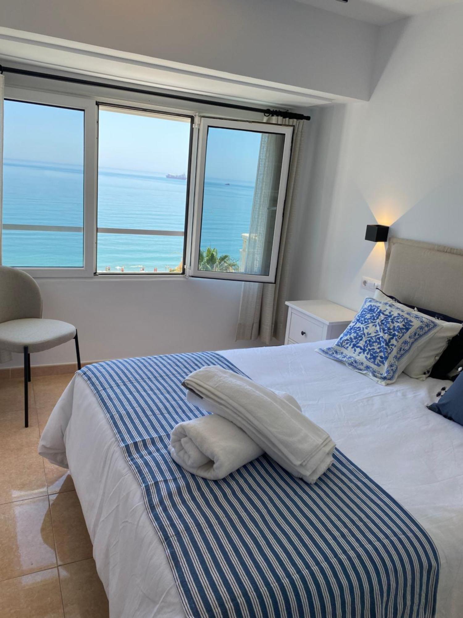 Apartamento Con Terraza Vista Al Mar Malagueta Málaga Esterno foto